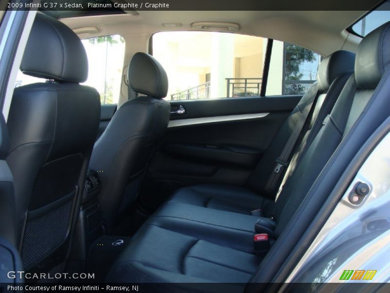 Platinum Graphite / Graphite 2009 Infiniti G 37 x Sedan