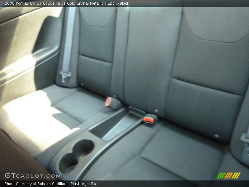 Blue Gold Crystal Metallic / Ebony Black 2008 Pontiac G6 GT Coupe