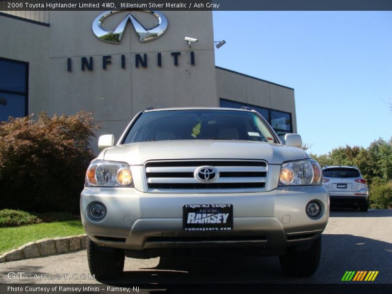 Millenium Silver Metallic / Ash Gray 2006 Toyota Highlander Limited 4WD