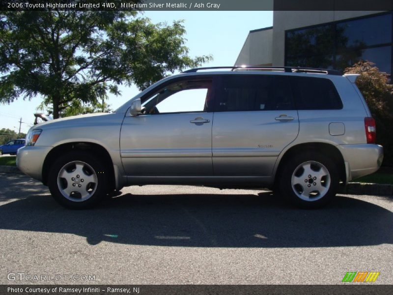 Millenium Silver Metallic / Ash Gray 2006 Toyota Highlander Limited 4WD