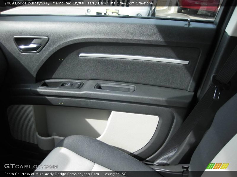Inferno Red Crystal Pearl / Dark Slate Gray/Light Graystone 2009 Dodge Journey SXT
