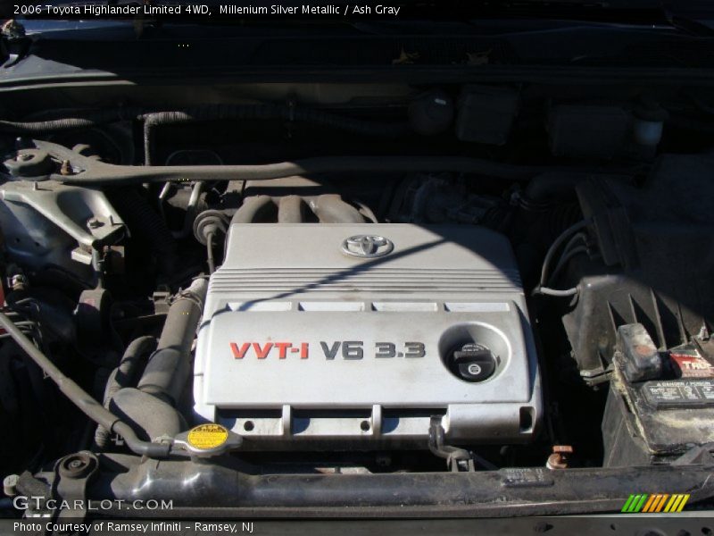Millenium Silver Metallic / Ash Gray 2006 Toyota Highlander Limited 4WD