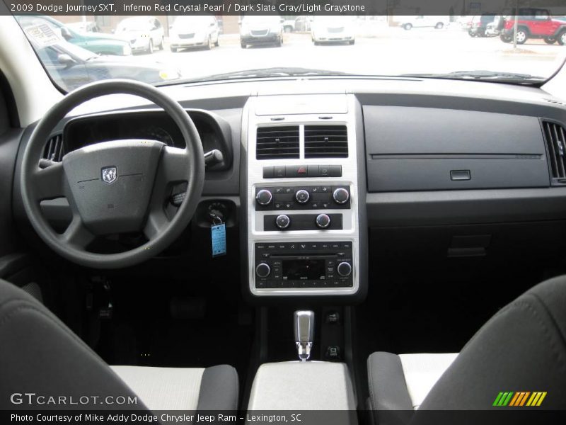 Inferno Red Crystal Pearl / Dark Slate Gray/Light Graystone 2009 Dodge Journey SXT