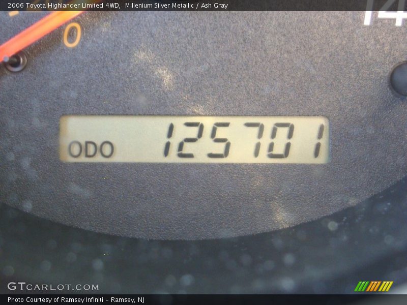 Millenium Silver Metallic / Ash Gray 2006 Toyota Highlander Limited 4WD