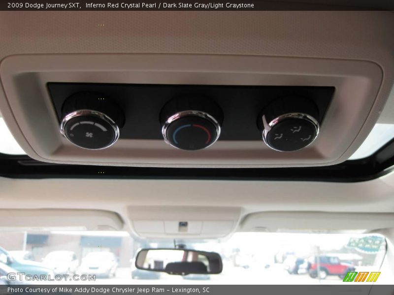 Inferno Red Crystal Pearl / Dark Slate Gray/Light Graystone 2009 Dodge Journey SXT
