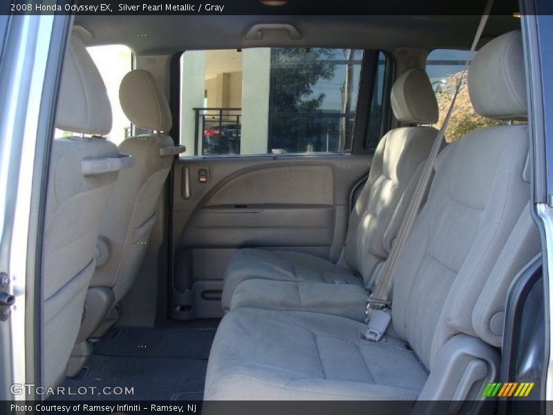 Silver Pearl Metallic / Gray 2008 Honda Odyssey EX