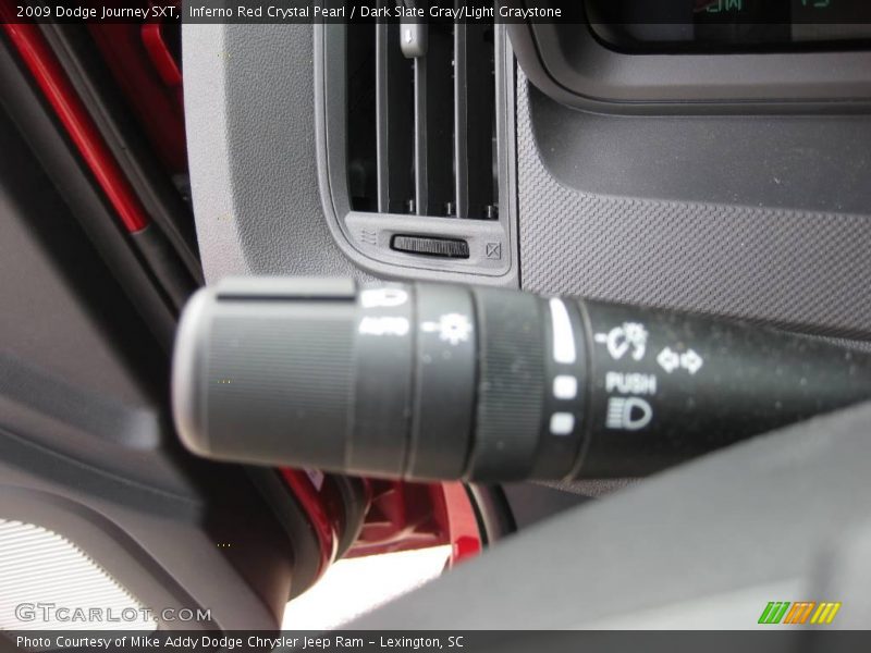 Inferno Red Crystal Pearl / Dark Slate Gray/Light Graystone 2009 Dodge Journey SXT