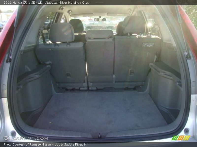 Alabaster Silver Metallic / Gray 2011 Honda CR-V SE 4WD
