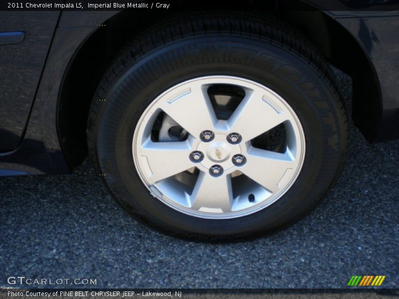 Imperial Blue Metallic / Gray 2011 Chevrolet Impala LS