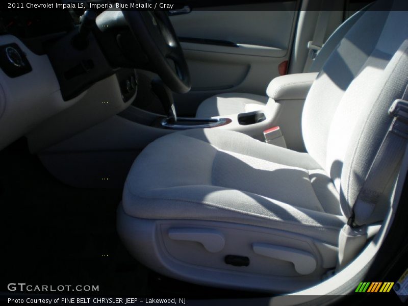 Imperial Blue Metallic / Gray 2011 Chevrolet Impala LS