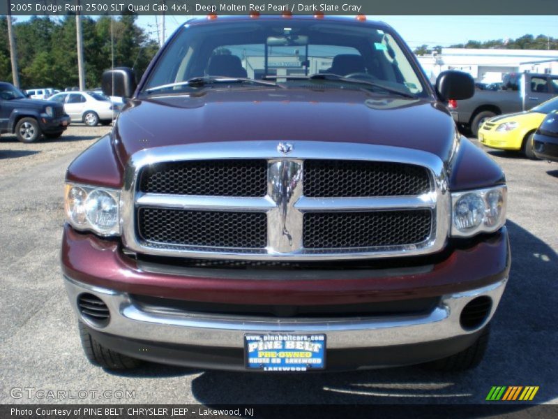 Deep Molten Red Pearl / Dark Slate Gray 2005 Dodge Ram 2500 SLT Quad Cab 4x4