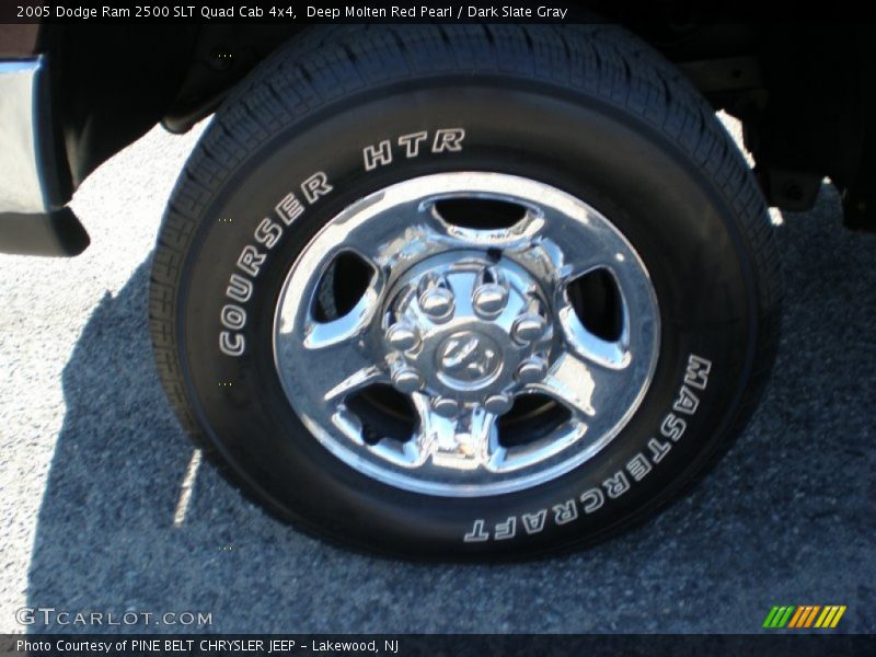 Deep Molten Red Pearl / Dark Slate Gray 2005 Dodge Ram 2500 SLT Quad Cab 4x4