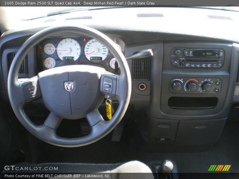 Deep Molten Red Pearl / Dark Slate Gray 2005 Dodge Ram 2500 SLT Quad Cab 4x4