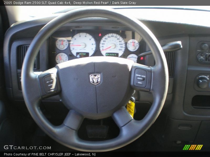Deep Molten Red Pearl / Dark Slate Gray 2005 Dodge Ram 2500 SLT Quad Cab 4x4