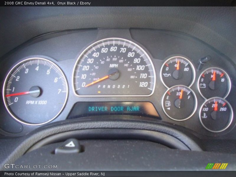 Onyx Black / Ebony 2008 GMC Envoy Denali 4x4