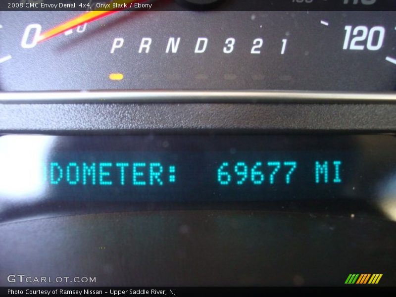 Onyx Black / Ebony 2008 GMC Envoy Denali 4x4