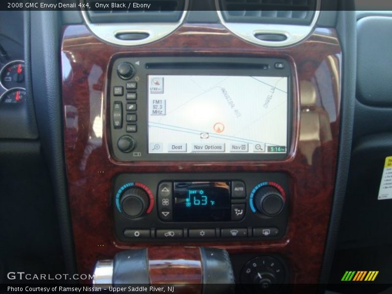 Onyx Black / Ebony 2008 GMC Envoy Denali 4x4