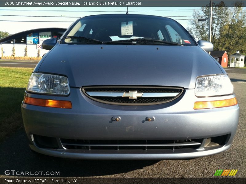 Icelandic Blue Metallic / Charcoal 2008 Chevrolet Aveo Aveo5 Special Value