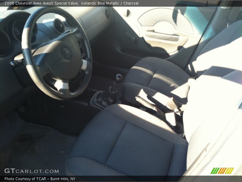 Icelandic Blue Metallic / Charcoal 2008 Chevrolet Aveo Aveo5 Special Value