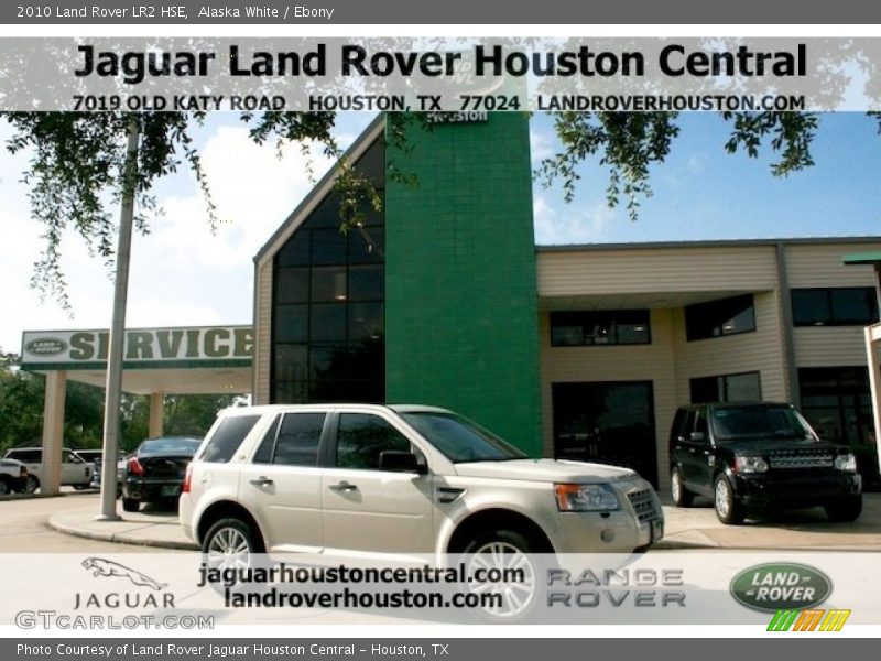 Alaska White / Ebony 2010 Land Rover LR2 HSE