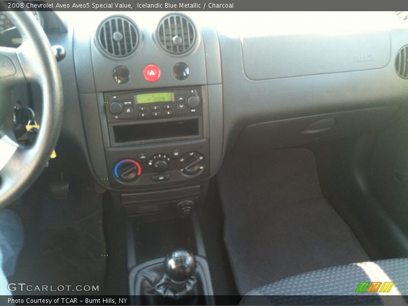 Icelandic Blue Metallic / Charcoal 2008 Chevrolet Aveo Aveo5 Special Value