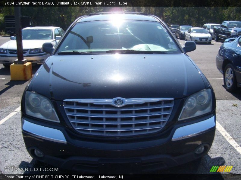 Brilliant Black Crystal Pearl / Light Taupe 2004 Chrysler Pacifica AWD