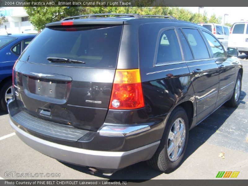 Brilliant Black Crystal Pearl / Light Taupe 2004 Chrysler Pacifica AWD