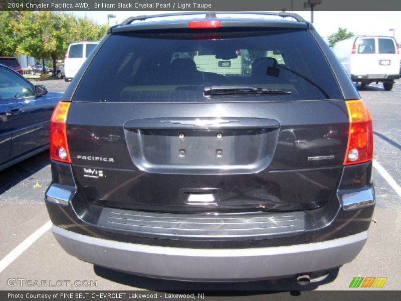 Brilliant Black Crystal Pearl / Light Taupe 2004 Chrysler Pacifica AWD