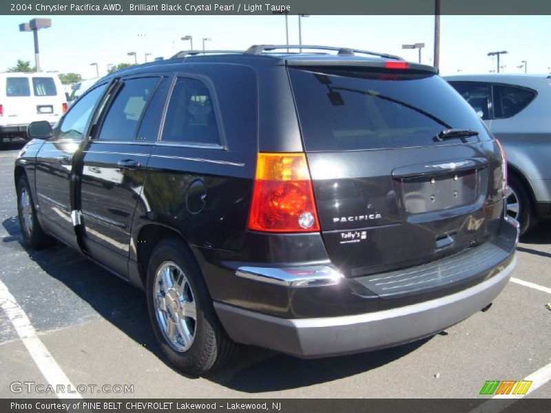 Brilliant Black Crystal Pearl / Light Taupe 2004 Chrysler Pacifica AWD