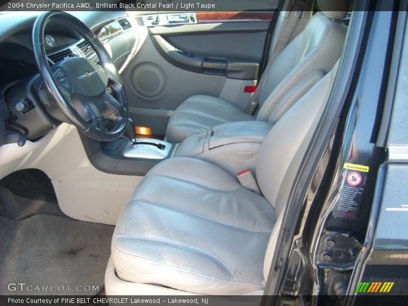Brilliant Black Crystal Pearl / Light Taupe 2004 Chrysler Pacifica AWD