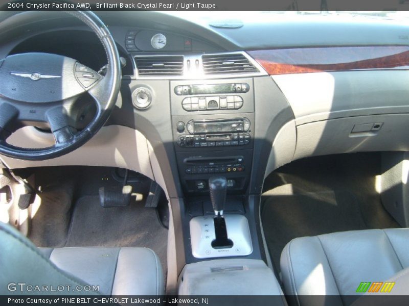 Brilliant Black Crystal Pearl / Light Taupe 2004 Chrysler Pacifica AWD