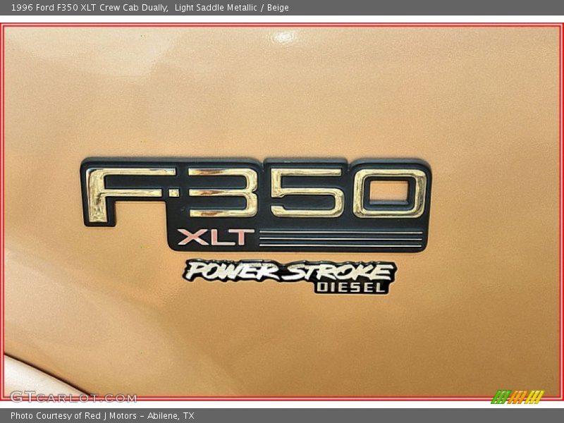  1996 F350 XLT Crew Cab Dually Logo