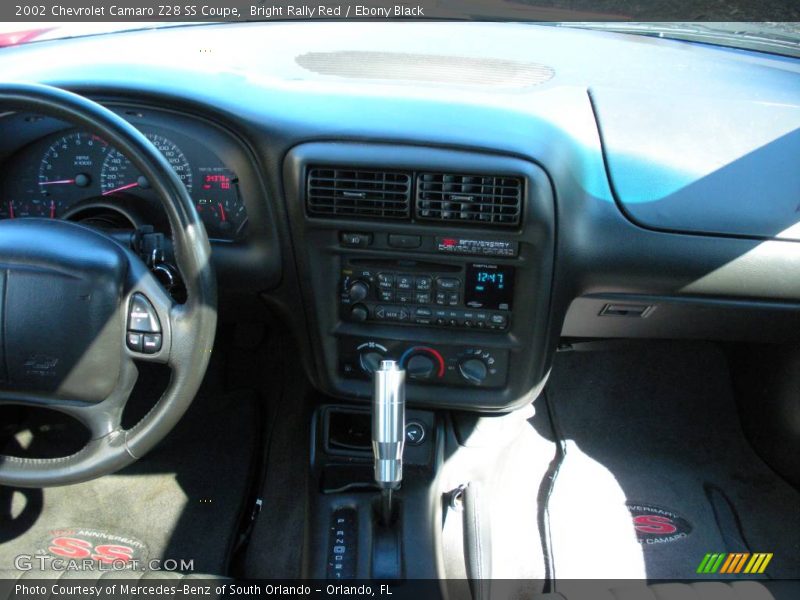 Bright Rally Red / Ebony Black 2002 Chevrolet Camaro Z28 SS Coupe