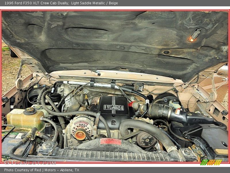  1996 F350 XLT Crew Cab Dually Engine - 7.3 Liter OHV 16-Valve Turbo-Diesel V8