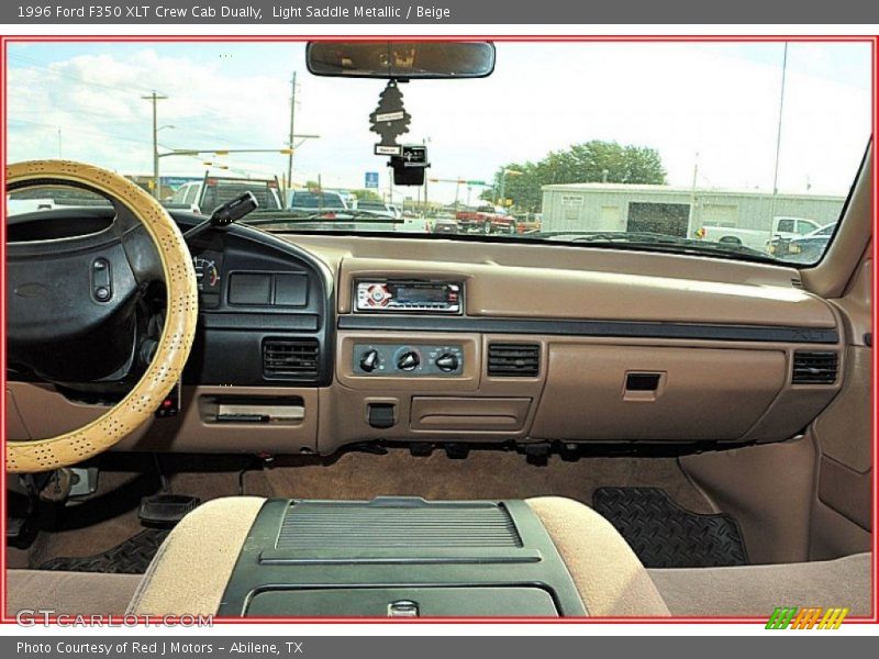 Dashboard of 1996 F350 XLT Crew Cab Dually