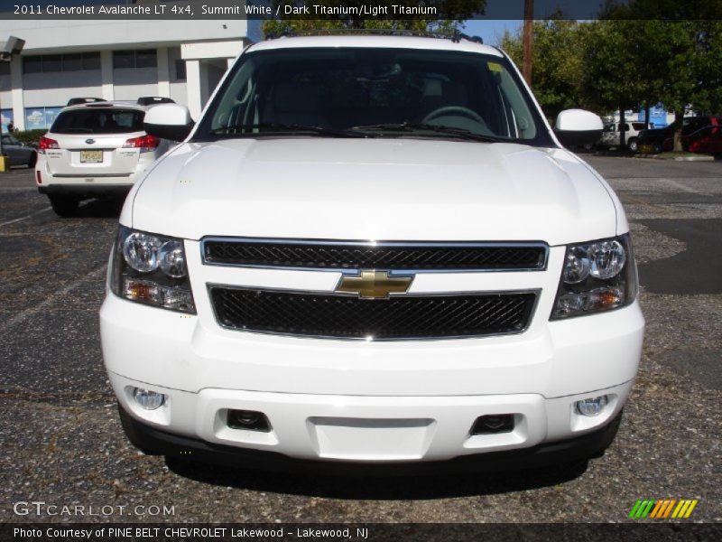 Summit White / Dark Titanium/Light Titanium 2011 Chevrolet Avalanche LT 4x4
