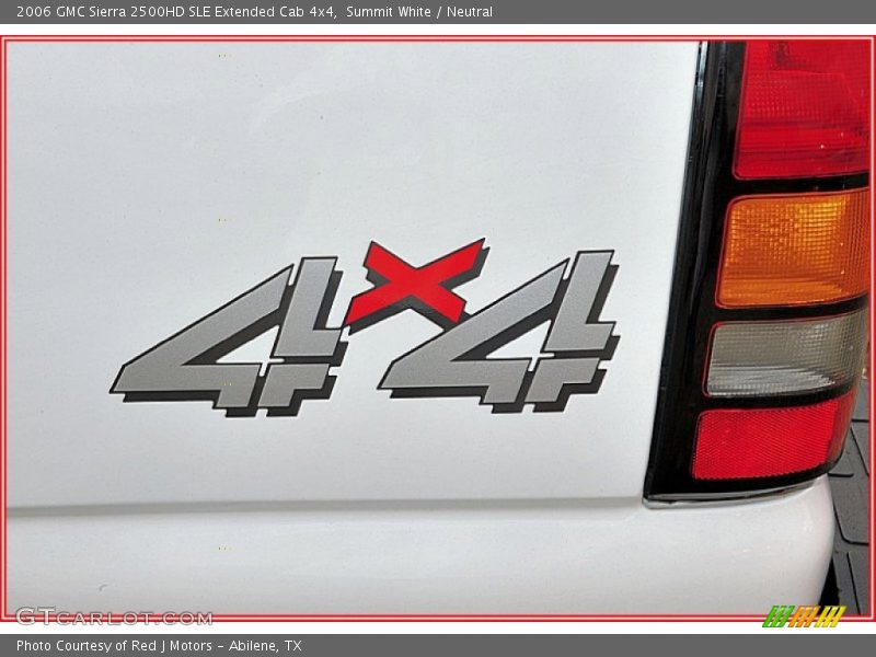  2006 Sierra 2500HD SLE Extended Cab 4x4 Logo