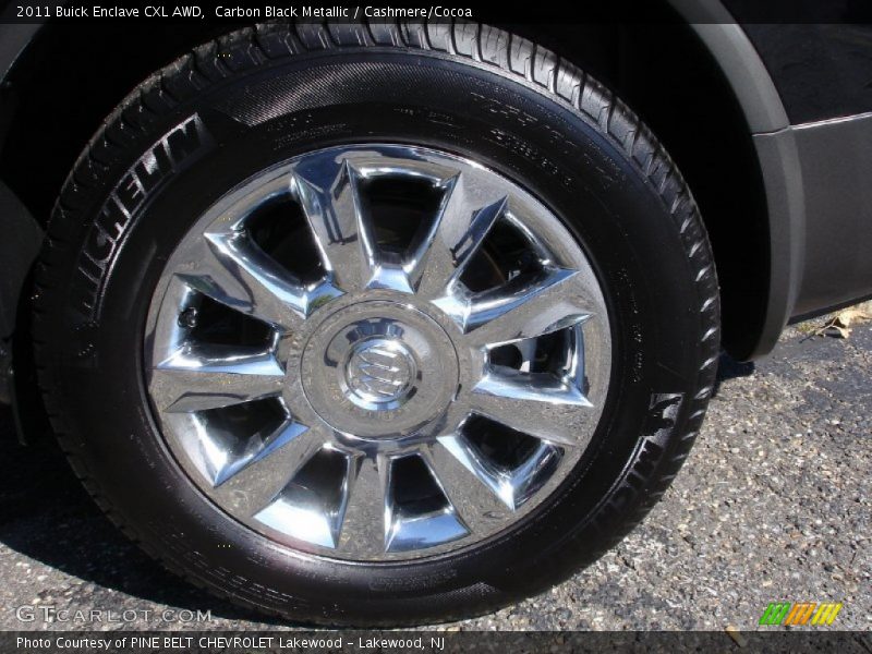Carbon Black Metallic / Cashmere/Cocoa 2011 Buick Enclave CXL AWD
