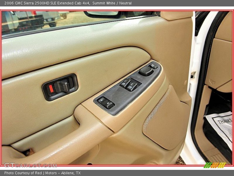 Summit White / Neutral 2006 GMC Sierra 2500HD SLE Extended Cab 4x4