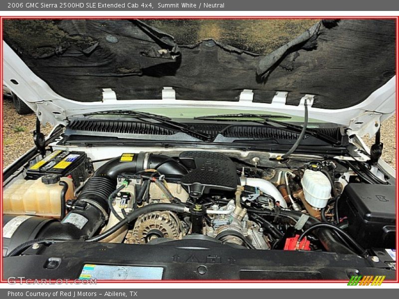  2006 Sierra 2500HD SLE Extended Cab 4x4 Engine - 6.6 Liter OHV 32-Valve Turbo-Diesel V8