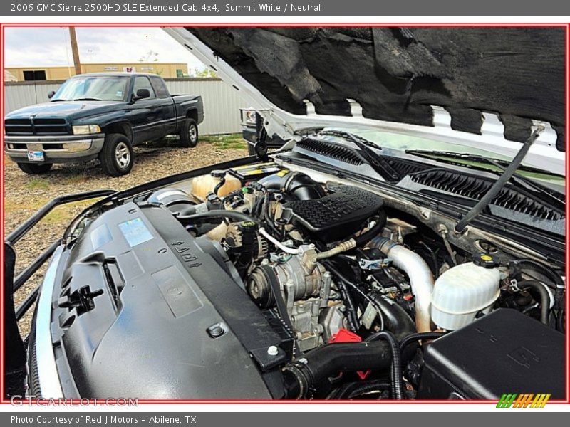  2006 Sierra 2500HD SLE Extended Cab 4x4 Engine - 6.6 Liter OHV 32-Valve Turbo-Diesel V8