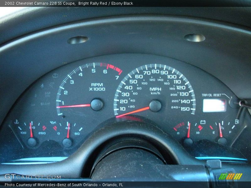  2002 Camaro Z28 SS Coupe Z28 SS Coupe Gauges