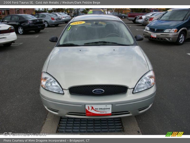 Gold Ash Metallic / Medium/Dark Pebble Beige 2006 Ford Taurus SE