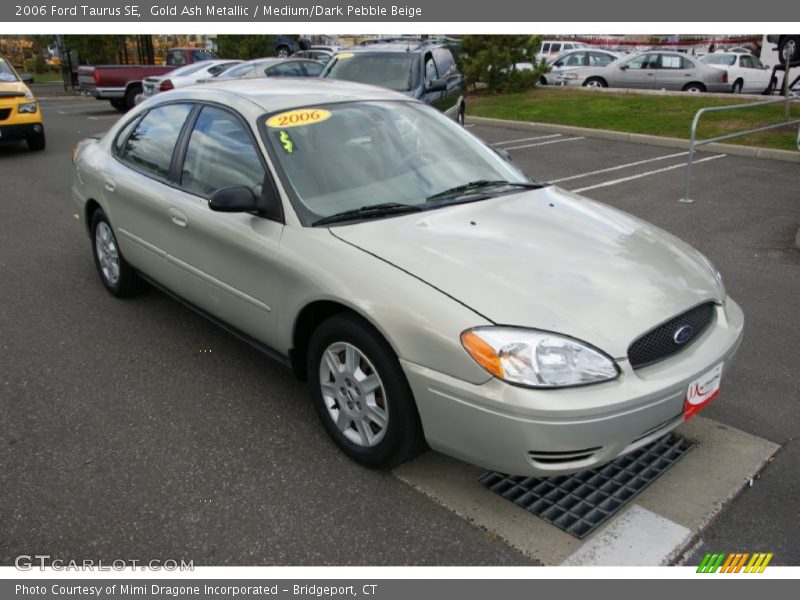 Gold Ash Metallic / Medium/Dark Pebble Beige 2006 Ford Taurus SE