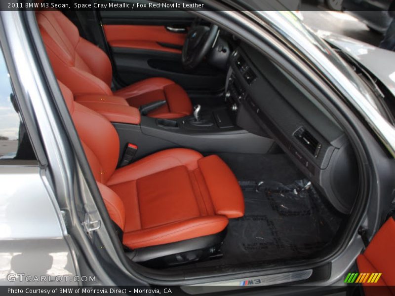  2011 M3 Sedan Fox Red Novillo Leather Interior