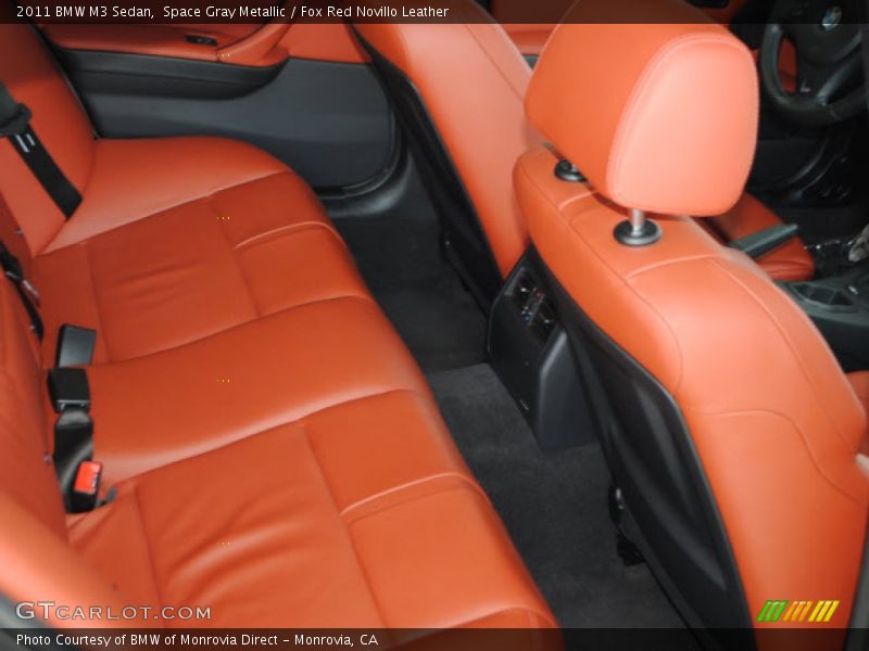  2011 M3 Sedan Fox Red Novillo Leather Interior