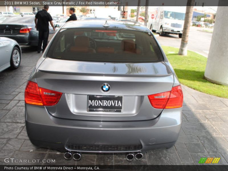 Space Gray Metallic / Fox Red Novillo Leather 2011 BMW M3 Sedan