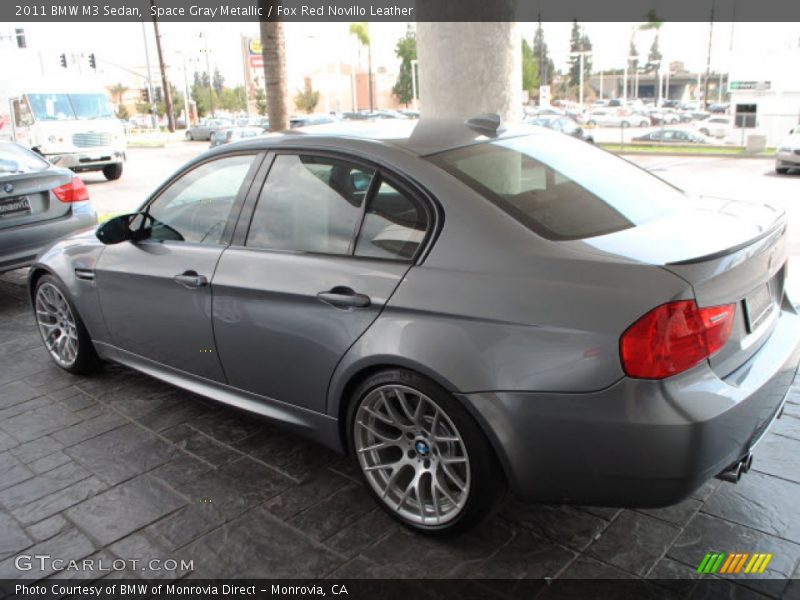 Space Gray Metallic / Fox Red Novillo Leather 2011 BMW M3 Sedan