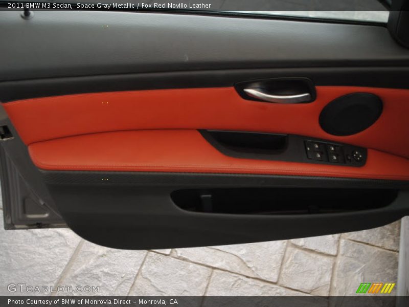 Space Gray Metallic / Fox Red Novillo Leather 2011 BMW M3 Sedan