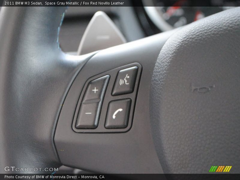 Space Gray Metallic / Fox Red Novillo Leather 2011 BMW M3 Sedan